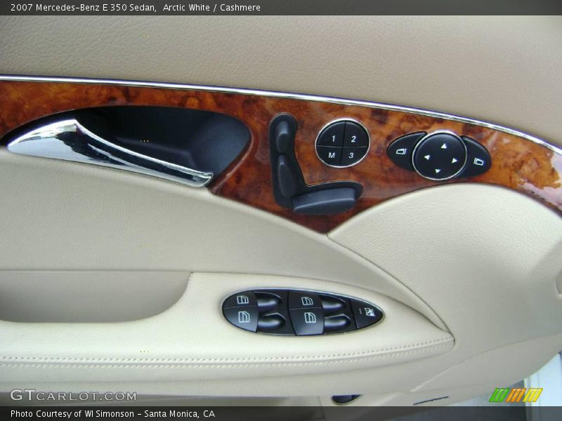 Arctic White / Cashmere 2007 Mercedes-Benz E 350 Sedan