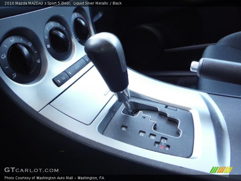 Liquid Silver Metallic / Black 2010 Mazda MAZDA3 s Sport 5 Door