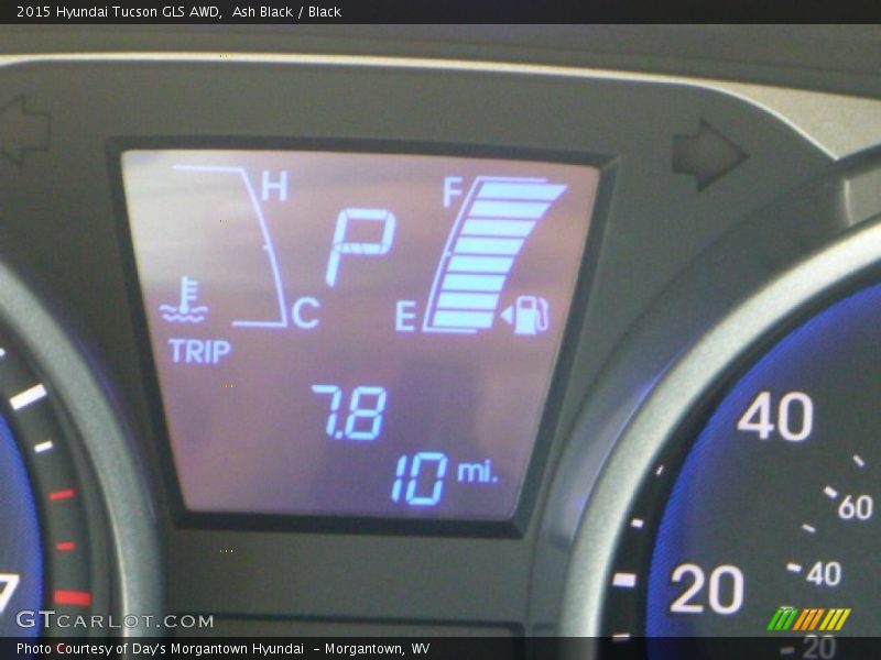 Ash Black / Black 2015 Hyundai Tucson GLS AWD