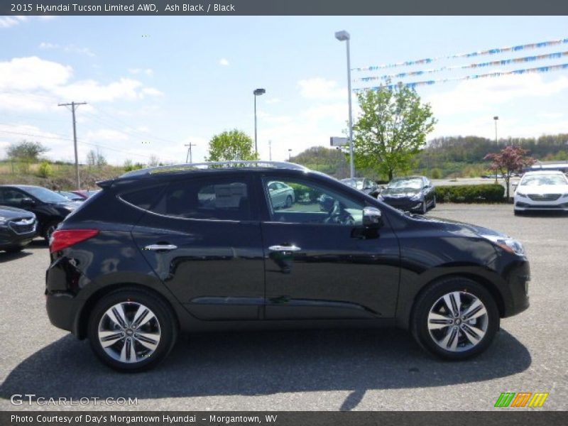 Ash Black / Black 2015 Hyundai Tucson Limited AWD