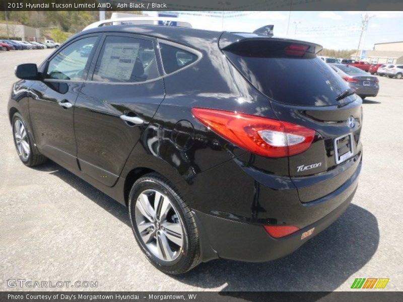 Ash Black / Black 2015 Hyundai Tucson Limited AWD