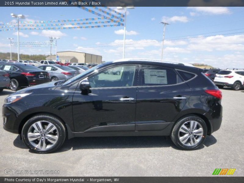 Ash Black / Black 2015 Hyundai Tucson Limited AWD