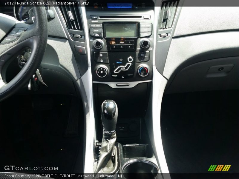 Radiant Silver / Gray 2012 Hyundai Sonata GLS