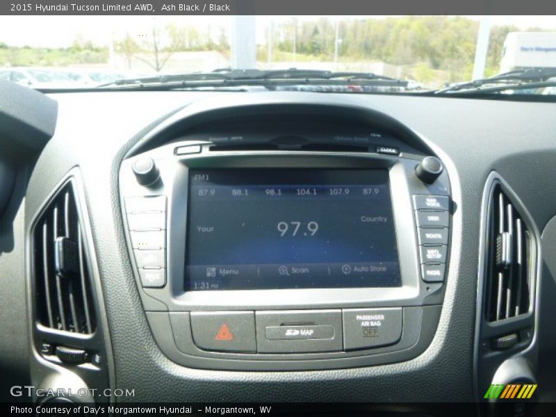 Ash Black / Black 2015 Hyundai Tucson Limited AWD