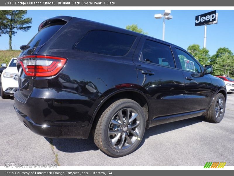 Brilliant Black Crystal Pearl / Black 2015 Dodge Durango Citadel