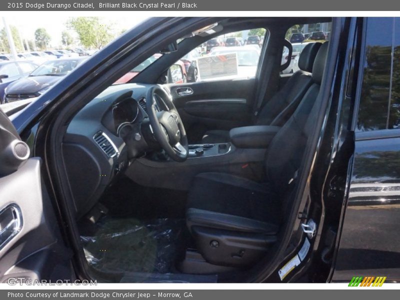 Brilliant Black Crystal Pearl / Black 2015 Dodge Durango Citadel
