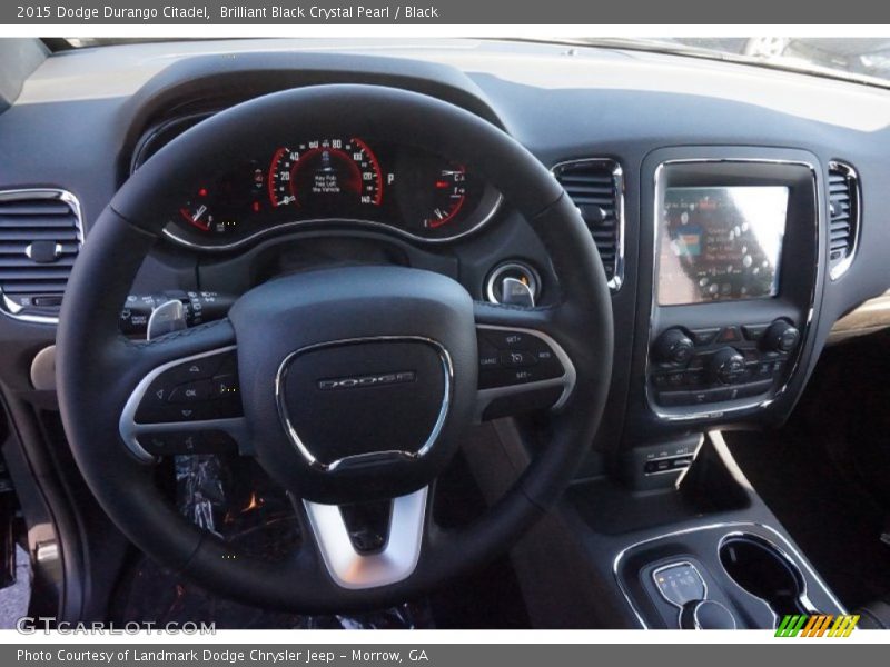 Brilliant Black Crystal Pearl / Black 2015 Dodge Durango Citadel