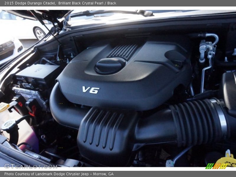 Brilliant Black Crystal Pearl / Black 2015 Dodge Durango Citadel