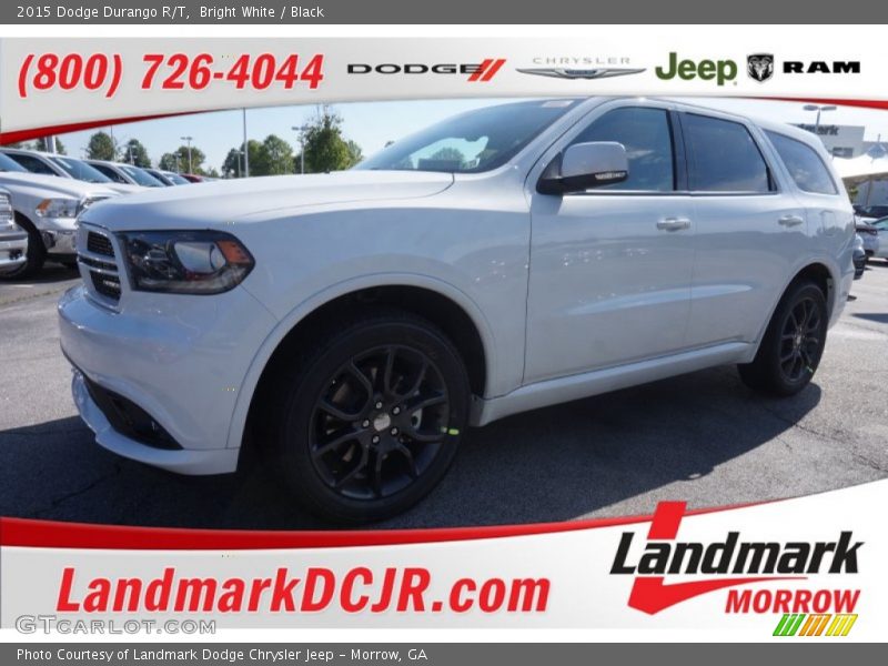 Bright White / Black 2015 Dodge Durango R/T