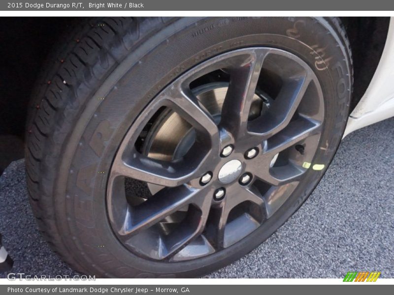 Bright White / Black 2015 Dodge Durango R/T