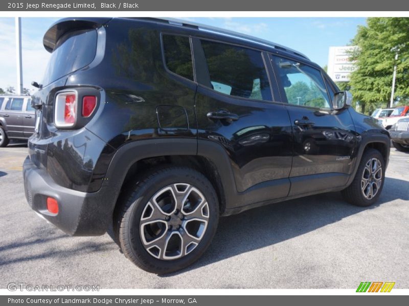 Black / Black 2015 Jeep Renegade Limited