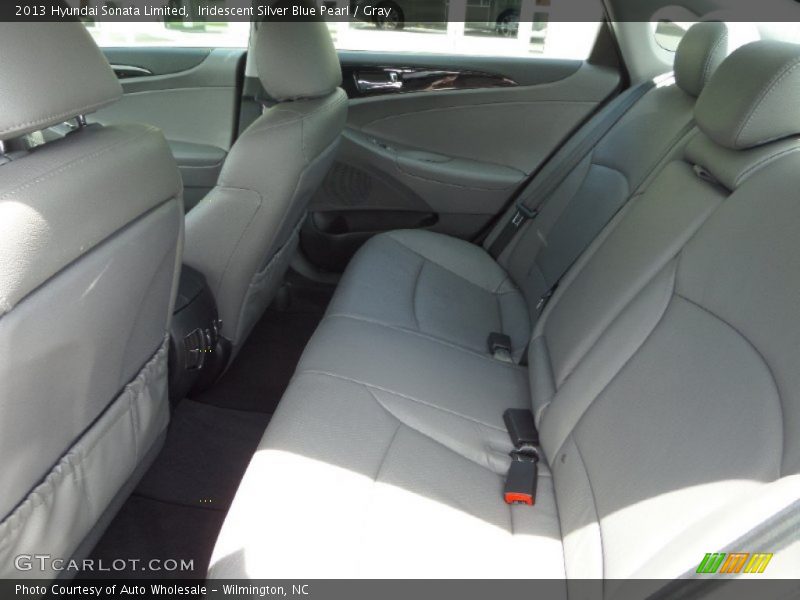 Iridescent Silver Blue Pearl / Gray 2013 Hyundai Sonata Limited