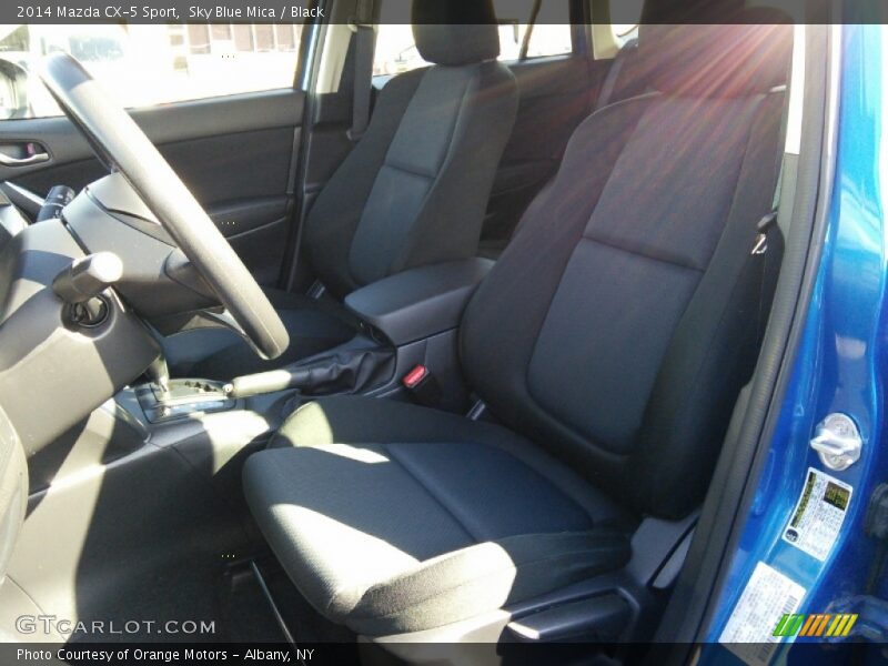 Sky Blue Mica / Black 2014 Mazda CX-5 Sport
