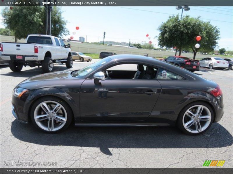 Oolong Gray Metallic / Black 2014 Audi TT S 2.0T quattro Coupe