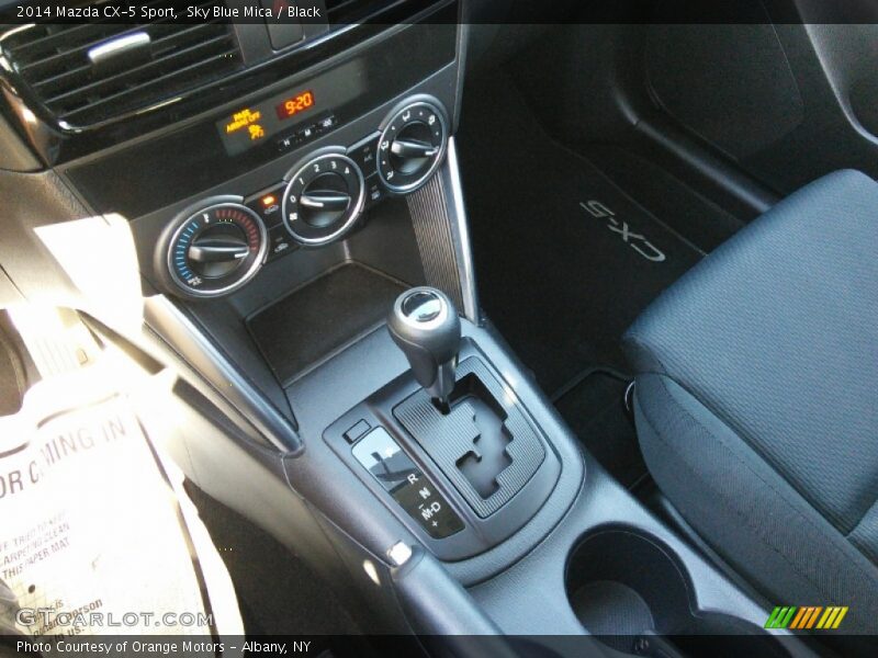 Sky Blue Mica / Black 2014 Mazda CX-5 Sport