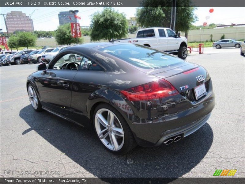 Oolong Gray Metallic / Black 2014 Audi TT S 2.0T quattro Coupe