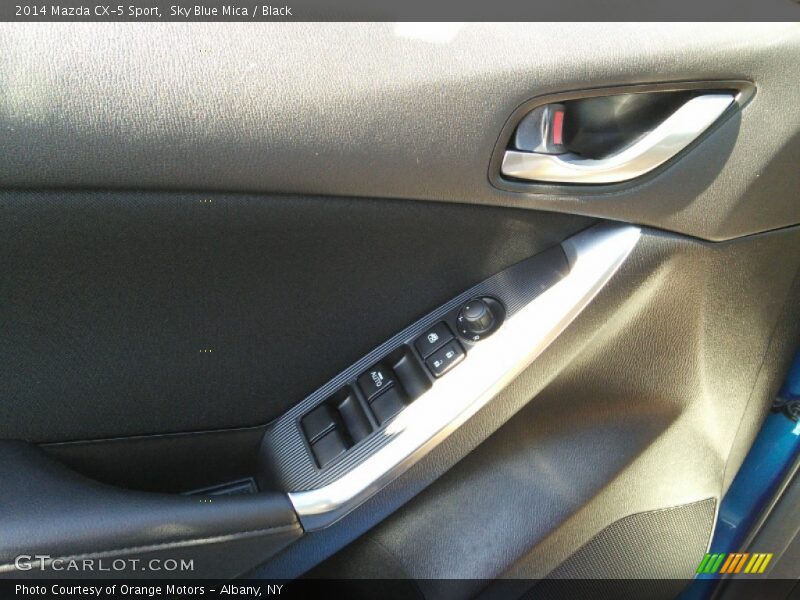 Sky Blue Mica / Black 2014 Mazda CX-5 Sport