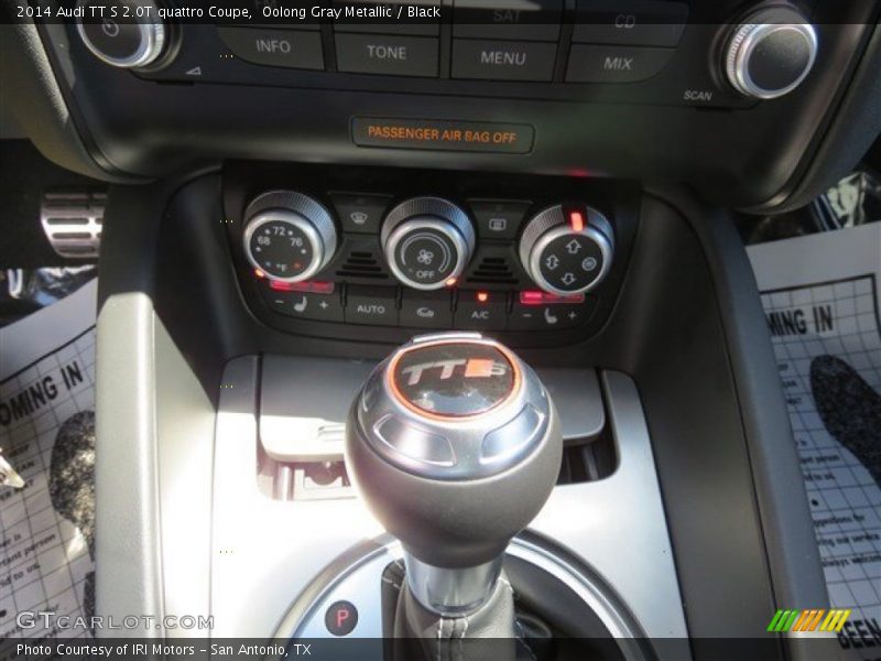 Oolong Gray Metallic / Black 2014 Audi TT S 2.0T quattro Coupe