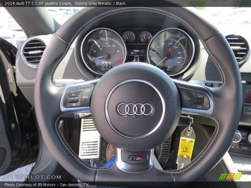 Oolong Gray Metallic / Black 2014 Audi TT S 2.0T quattro Coupe