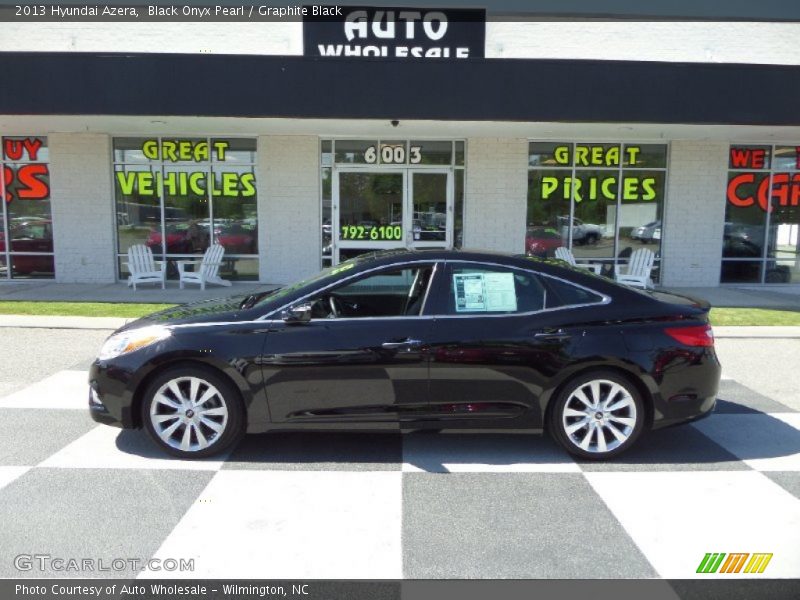 Black Onyx Pearl / Graphite Black 2013 Hyundai Azera