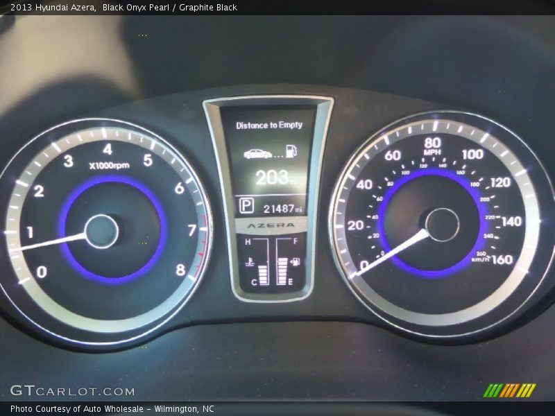 Black Onyx Pearl / Graphite Black 2013 Hyundai Azera