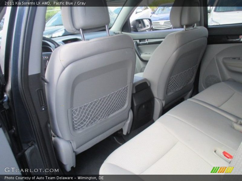 Pacific Blue / Gray 2011 Kia Sorento LX AWD