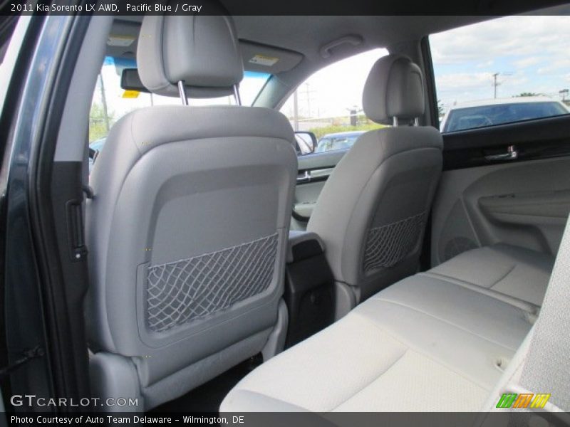 Pacific Blue / Gray 2011 Kia Sorento LX AWD