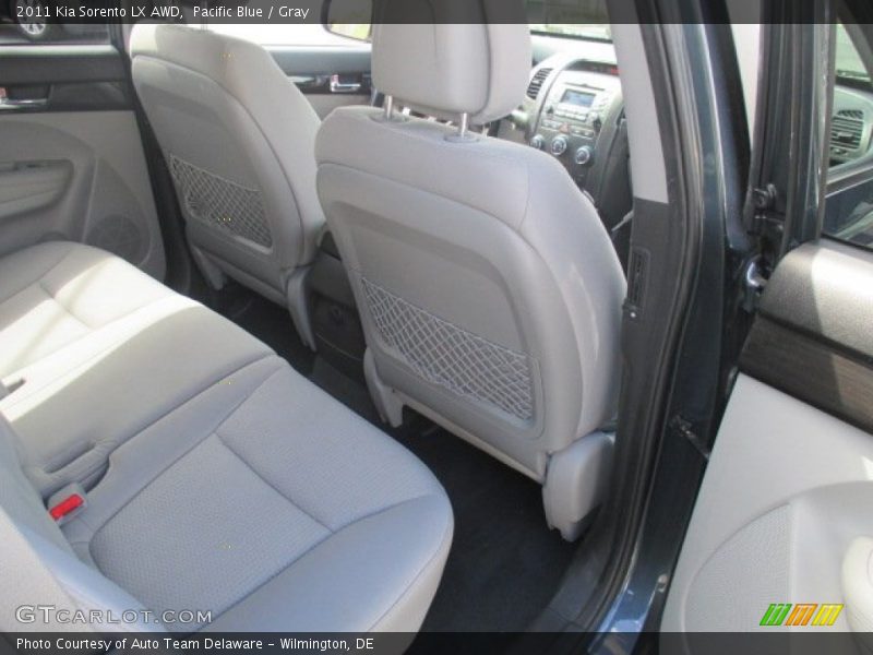 Pacific Blue / Gray 2011 Kia Sorento LX AWD