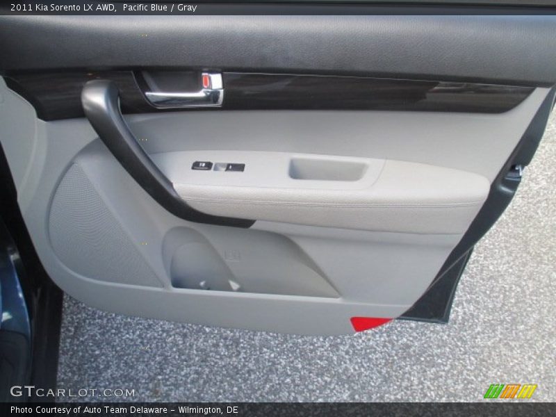 Pacific Blue / Gray 2011 Kia Sorento LX AWD