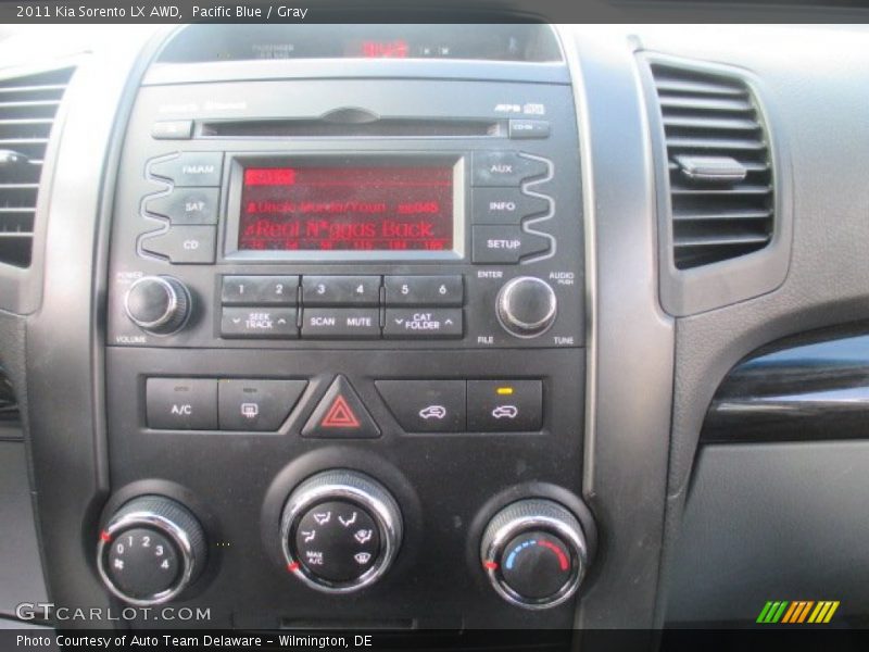 Pacific Blue / Gray 2011 Kia Sorento LX AWD