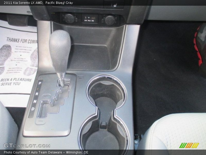 Pacific Blue / Gray 2011 Kia Sorento LX AWD