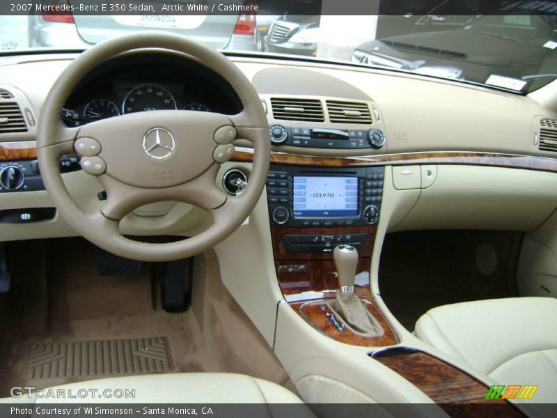 Arctic White / Cashmere 2007 Mercedes-Benz E 350 Sedan