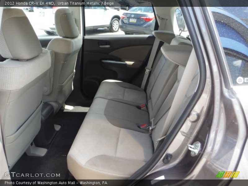 Urban Titanium Metallic / Beige 2012 Honda CR-V EX 4WD
