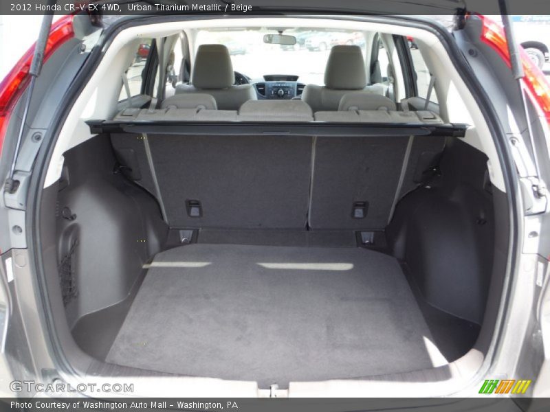 Urban Titanium Metallic / Beige 2012 Honda CR-V EX 4WD