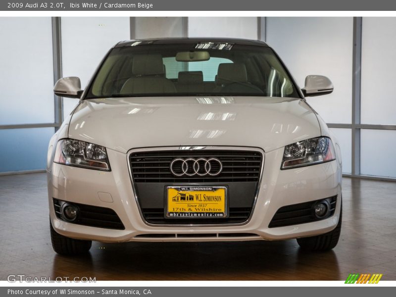 Ibis White / Cardamom Beige 2009 Audi A3 2.0T