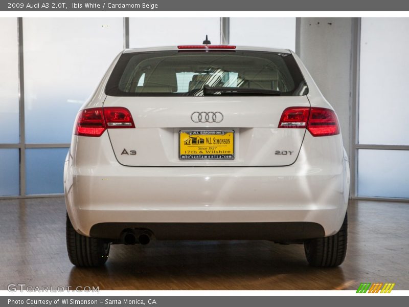 Ibis White / Cardamom Beige 2009 Audi A3 2.0T