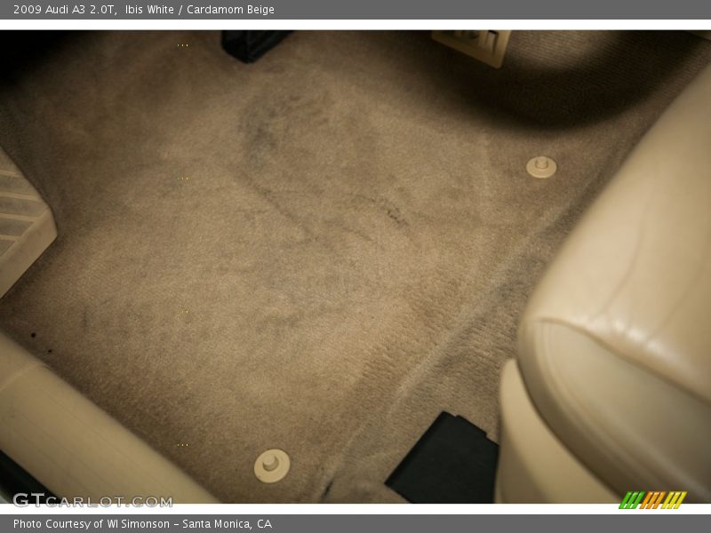 Ibis White / Cardamom Beige 2009 Audi A3 2.0T