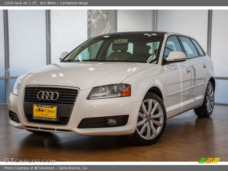 Ibis White / Cardamom Beige 2009 Audi A3 2.0T