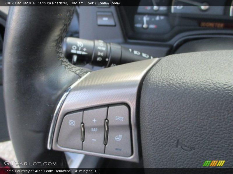 Radiant Silver / Ebony/Ebony 2009 Cadillac XLR Platinum Roadster