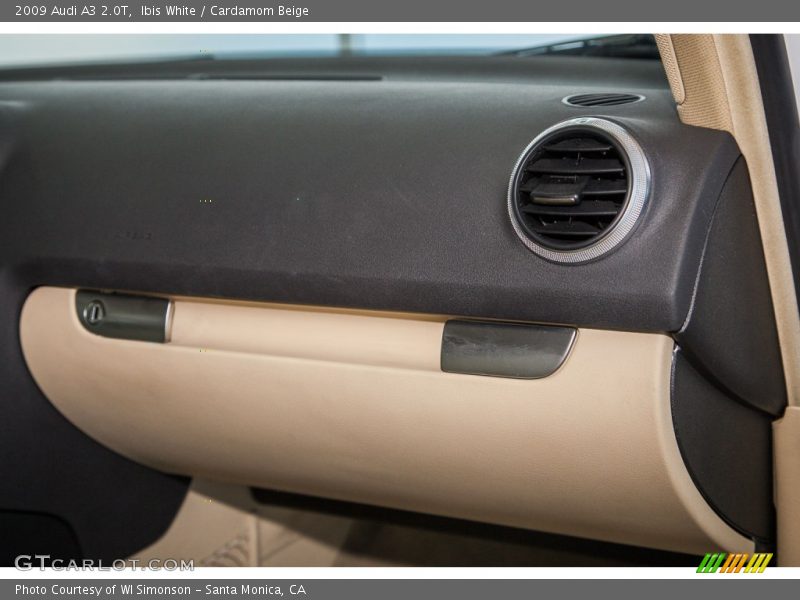 Ibis White / Cardamom Beige 2009 Audi A3 2.0T