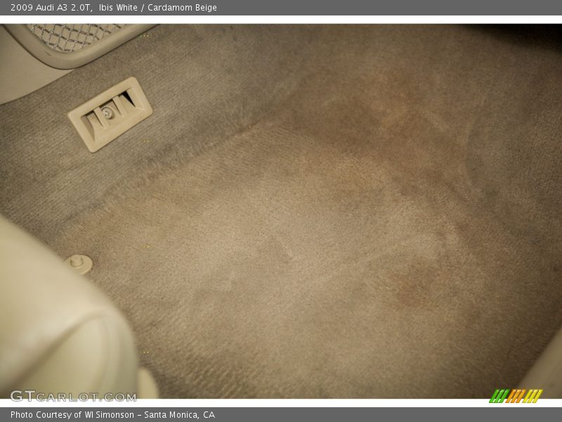Ibis White / Cardamom Beige 2009 Audi A3 2.0T