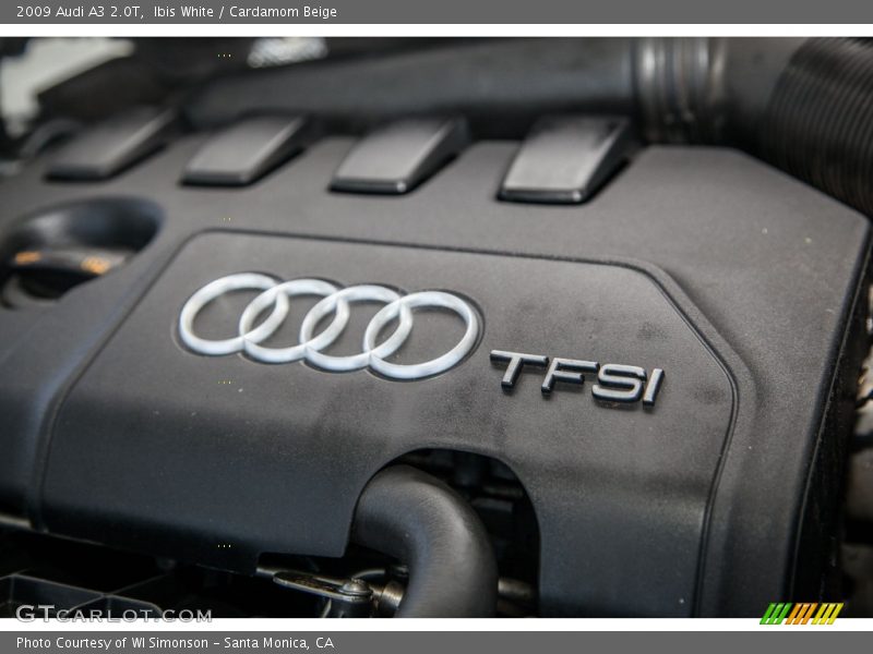 Ibis White / Cardamom Beige 2009 Audi A3 2.0T