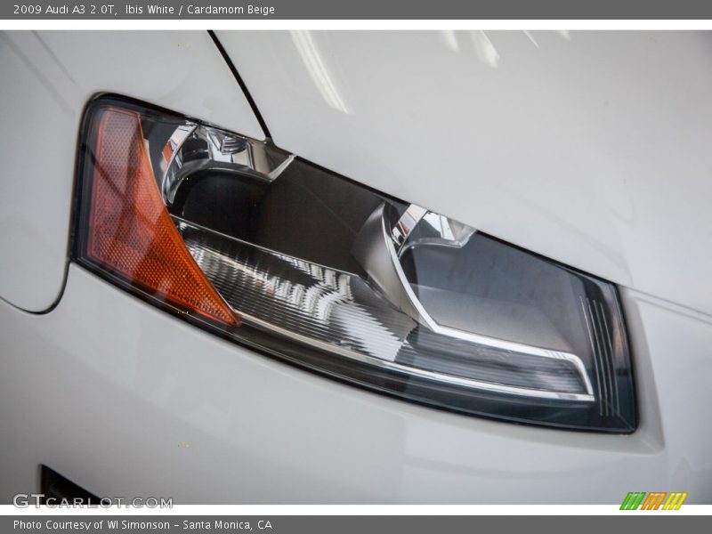 Ibis White / Cardamom Beige 2009 Audi A3 2.0T