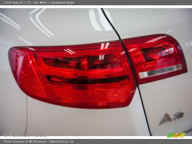 Ibis White / Cardamom Beige 2009 Audi A3 2.0T