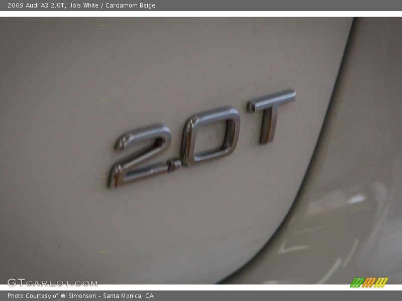 Ibis White / Cardamom Beige 2009 Audi A3 2.0T