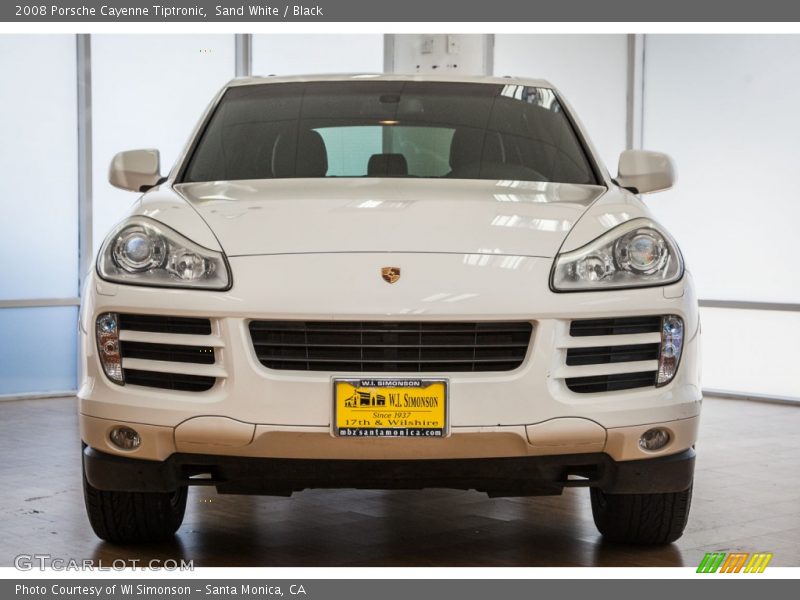 Sand White / Black 2008 Porsche Cayenne Tiptronic