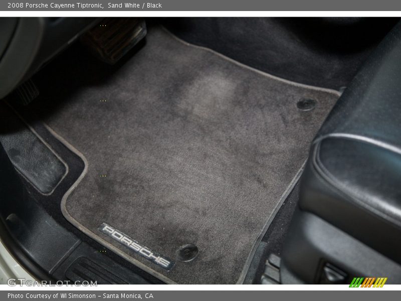 Sand White / Black 2008 Porsche Cayenne Tiptronic