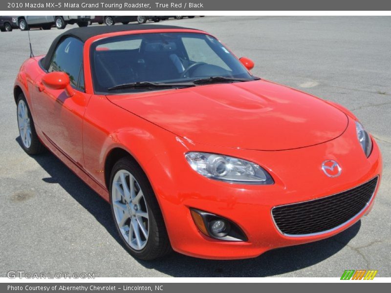 True Red / Black 2010 Mazda MX-5 Miata Grand Touring Roadster