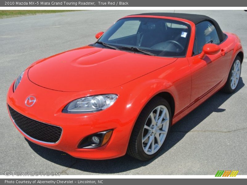 True Red / Black 2010 Mazda MX-5 Miata Grand Touring Roadster