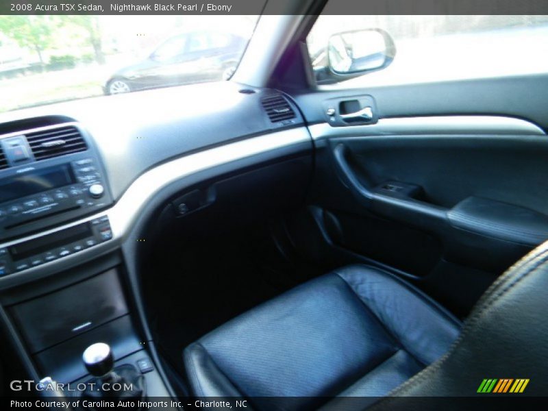 Nighthawk Black Pearl / Ebony 2008 Acura TSX Sedan